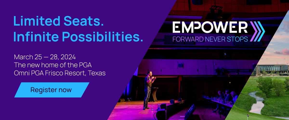 Nable's tweet image. Reimagine your growth at the new home of modern golf. 

We&apos;re excited to announce Empower Frisco - March 25-28, 2024 at the Omni PGA Frisco Resort! 

More -&amp;gt; spr.ly/6014PhNCw

#msp #managedservices #itservices