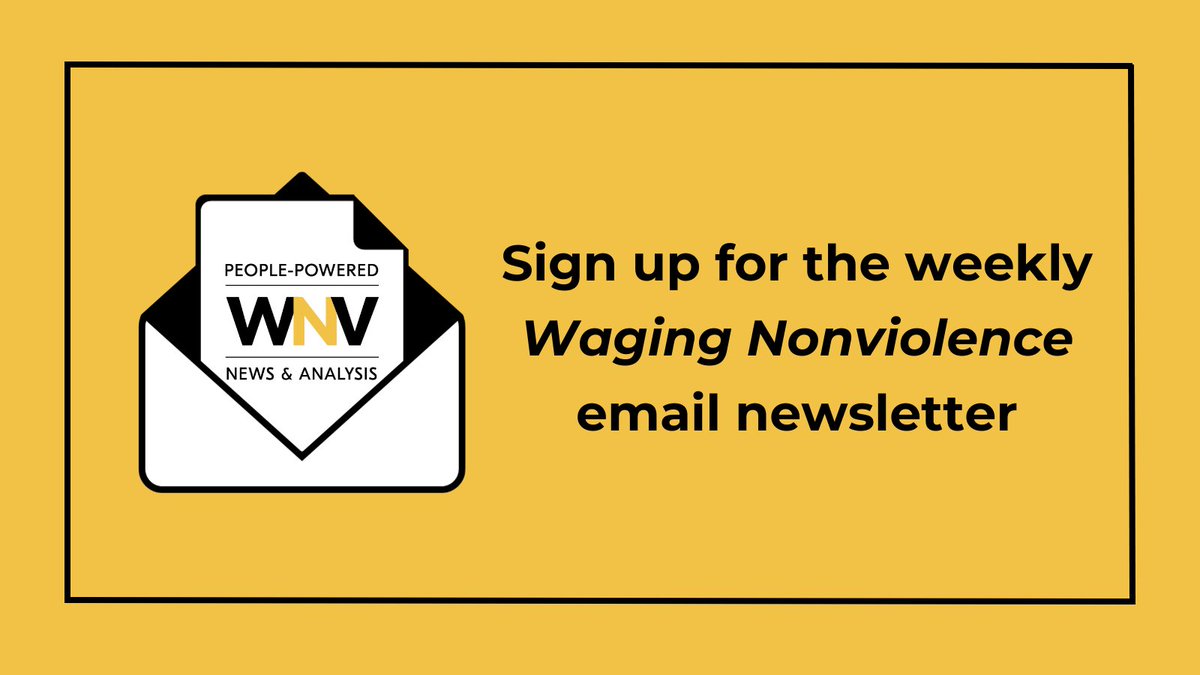 Waging Nonviolence tweet media