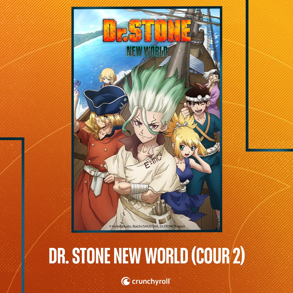 Dr. STONE New World is back on Crunchyroll with a brand new episode! Will  Senku be able to save his crewmates who have been…