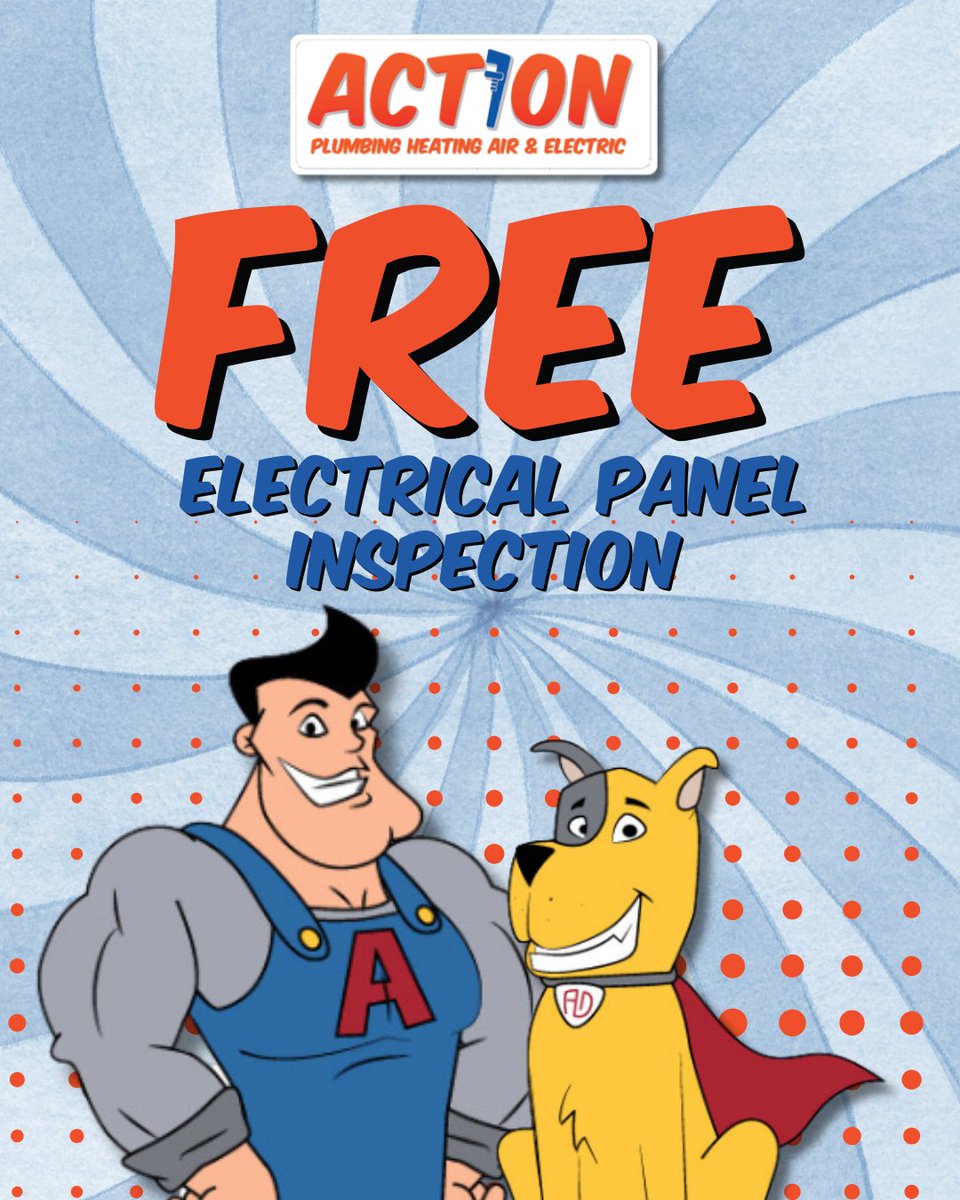 actionplumbing's tweet photo. 🏠 Home comfort at its finest! Dial (385) 484-8846 for a free electrical panel inspection. 

Ensure your family's safety and peace of mind. Let's make your home secure together! ⚡🔍 

#SafeHome #ElectricalInspection #CallNow https://t.co/XWoNNOE7HM