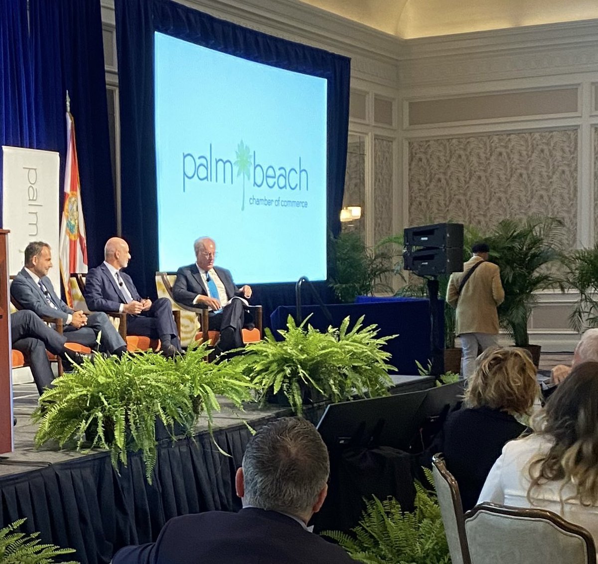 Honored to be part of panel @PalmBeachesFL Chamber Breakfast discussing @UMiamiHealth and @UMiamiNeuro