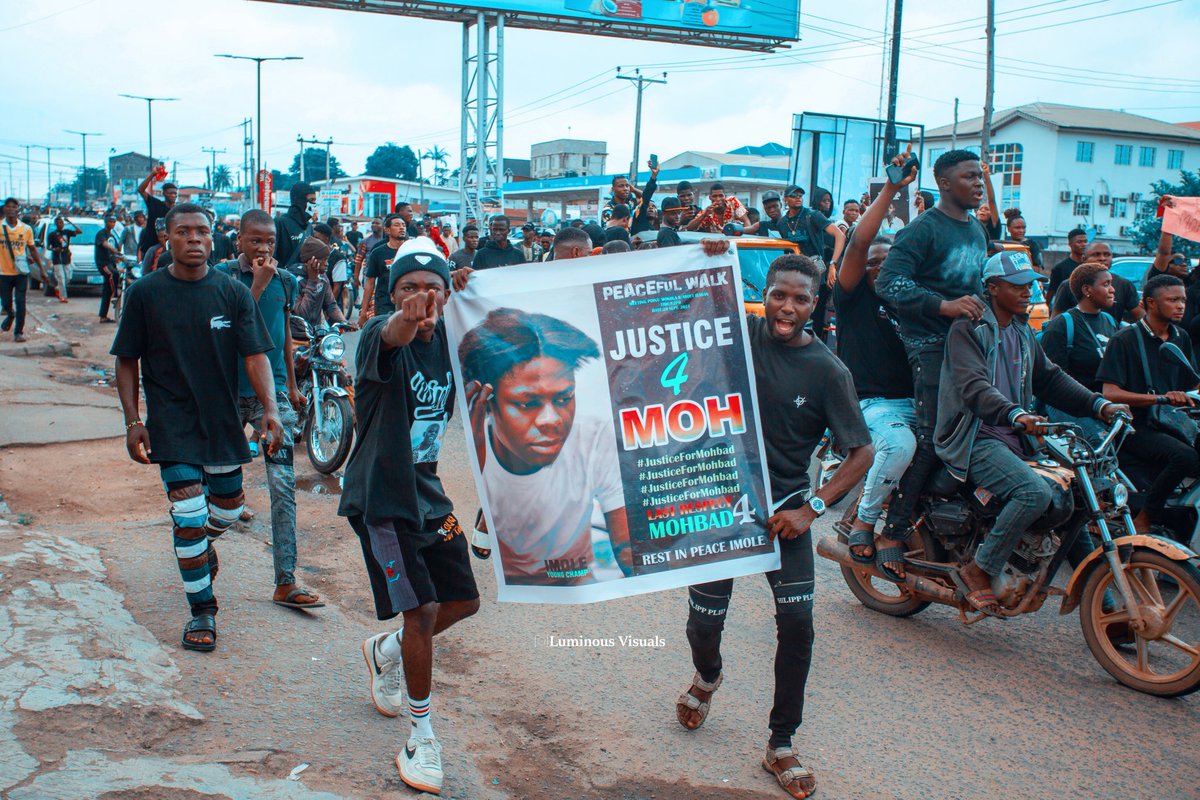 only1lum's tweet photo. Ibadan Chapter
#Justice4Mohbad

@mufasatundeednut @iyaboojofespris @tontolet @Naija_PR  @yabaleftonline https://t.co/MPVrebVJno