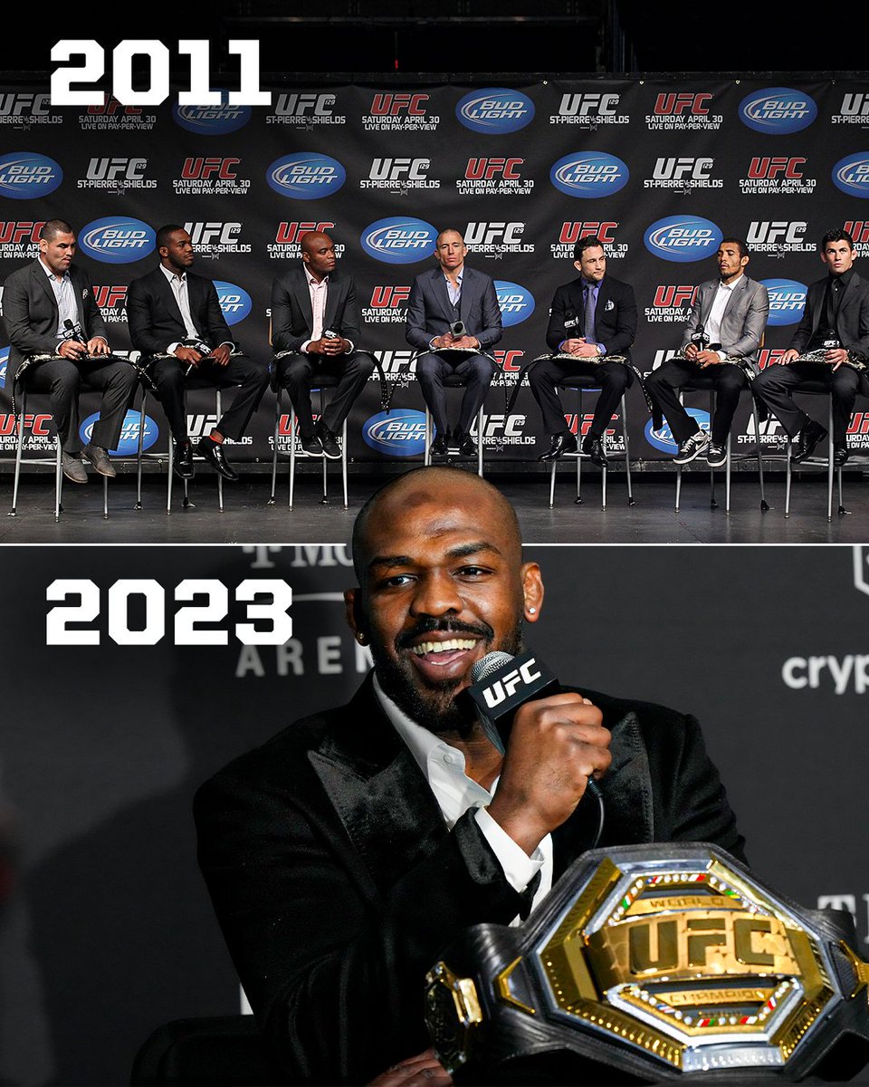 12 years later and Jon Jones is the last male champ standing from that class 😲

(h/t homeoffight/IG)