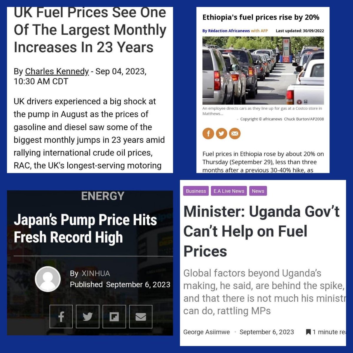 KIMANIICHUNGWAH's tweet photo. Fuel prices. Bei ya mafuta,is a global https://t.co/aHZsKhFq7B’s not a Kenya-only issue.Measures in place &amp; efforts geared towards mitigating are a major focus for all governments around the globe and moreso Kenya’s whose economy needs all hands on deck. Keep the faith. https://t.co/5b3cBYcs78