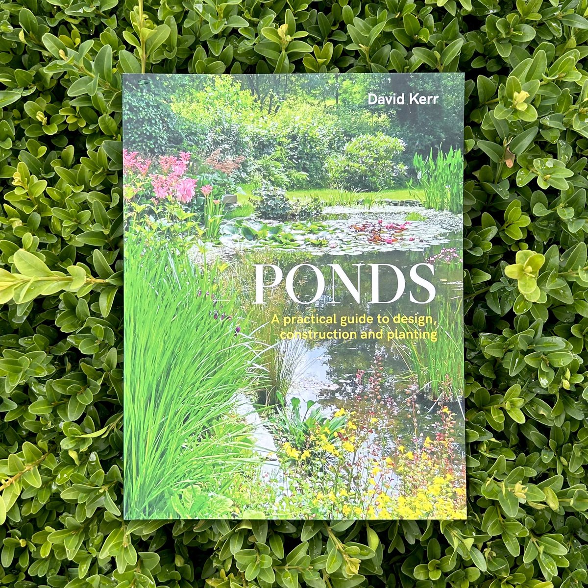 Congratulations to David Kerr on the publication of Ponds. 🪷

This detailed and practical guide will give the novice and experienced gardener alike a straightforward explanation of how to plan, construct and plant a thriving pond.

#crowood #thecrowoodpress #ponds