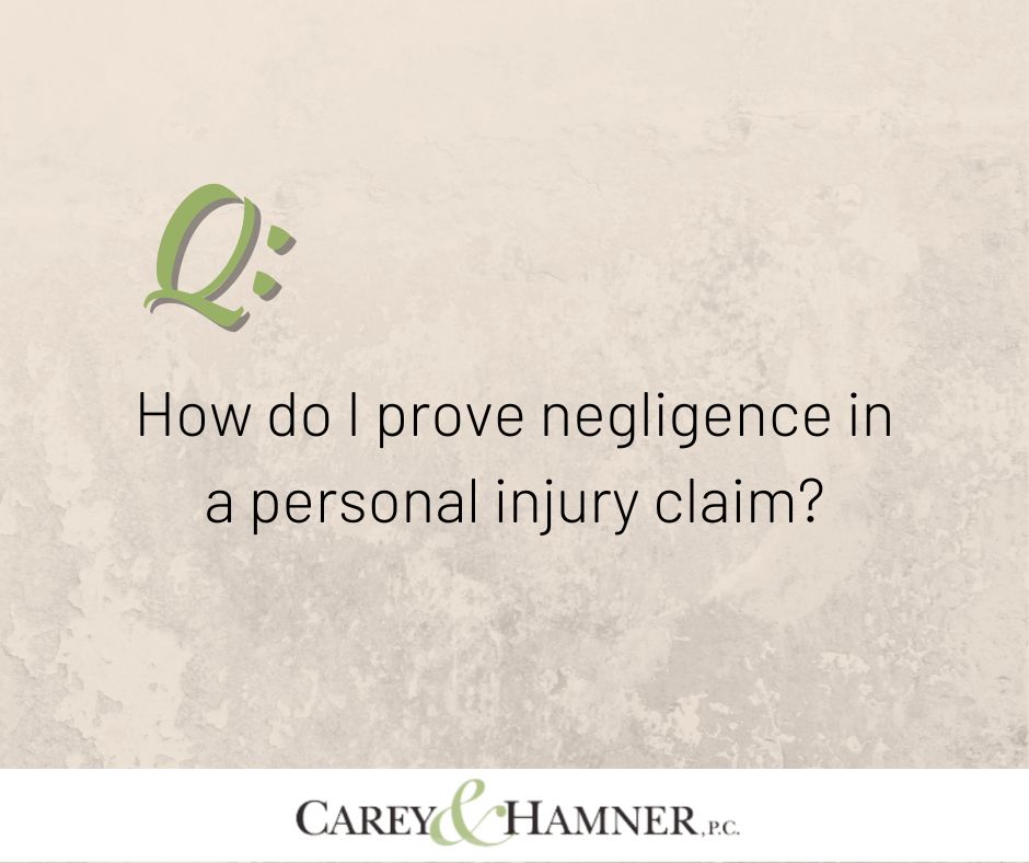 CareyHamner's tweet image. We will help you establish the four key elements of negligence. These are:

✅ Duty of Care
✅ Breach of Duty
✅ Causation
✅ Damages

#LegalFAQ #FAQ