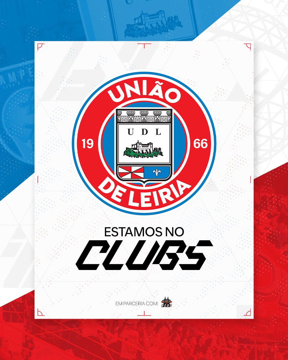Unionistas, é oficial! 💥

A nossa aposta no EA Sports FC 24 continua e hoje anunciamos que vamos competir em Clubs!

#UniãoPorTodoLado ⚜️ #MuitoMaisQueFutebol #UDLFTW🔥