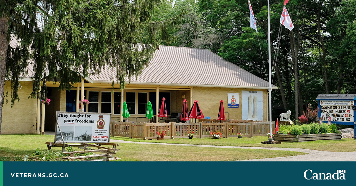VeteransENG_CA's tweet photo. Have you heard of The @RoyalCdnLegion? Its mission is to serve Veterans and their families, and to promote remembrance.
On the 1st annual #NationalLegionWeek, join us in thanking The Legion for their dedication to Canadian Veterans. 🍁
#CanadaRemembers https://t.co/m7yy1PzzAc