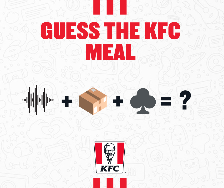 Can you guess which KFC Meal this is? 🤔 Leave your answers in the comment session. One correct answer will be randomly chosen to win a 𝟗-𝐩𝐢𝐞𝐜𝐞 𝐜𝐡𝐢𝐜𝐤𝐞𝐧 𝐛𝐮𝐜𝐤𝐞𝐭. Don't forget to add the hashtag #KFCGhana to make it valid.