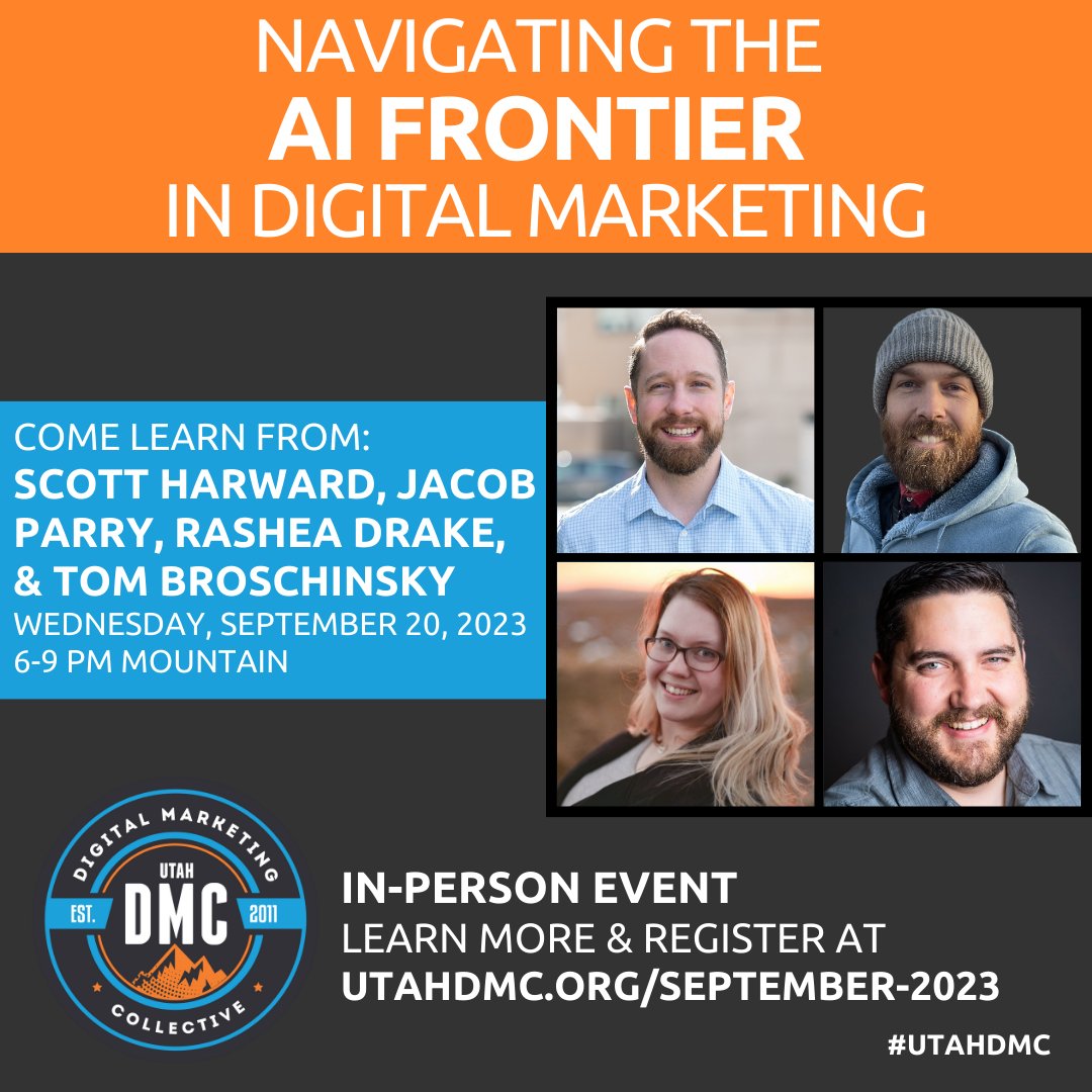 Utah Digital Marketing Collective tweet media