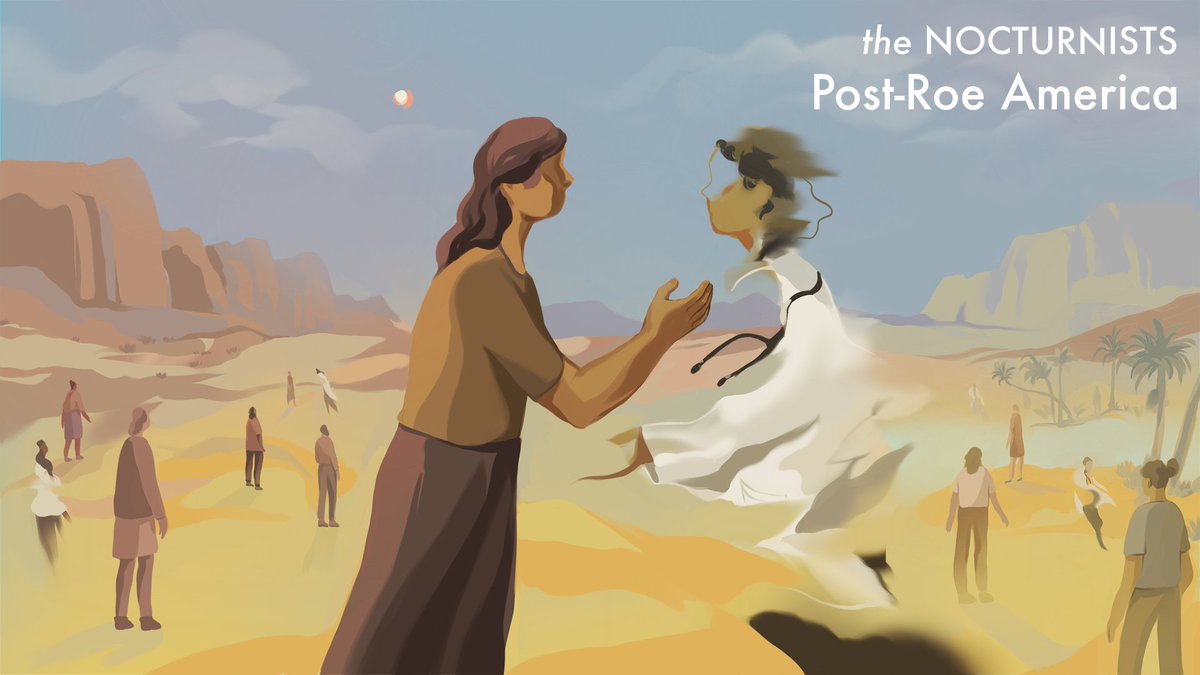 So excited for <a href="/thenocturnists/">The Nocturnists</a>' new podcast series "Post-Roe America" to drop tomorrow! Such essential listening. Thanks <a href="/Raemondjjjj/">Rae Alexandra</a> for the great coverage <a href="/KQEDarts/">KQED Arts & Culture</a>! kqed.org/arts/13934588/…