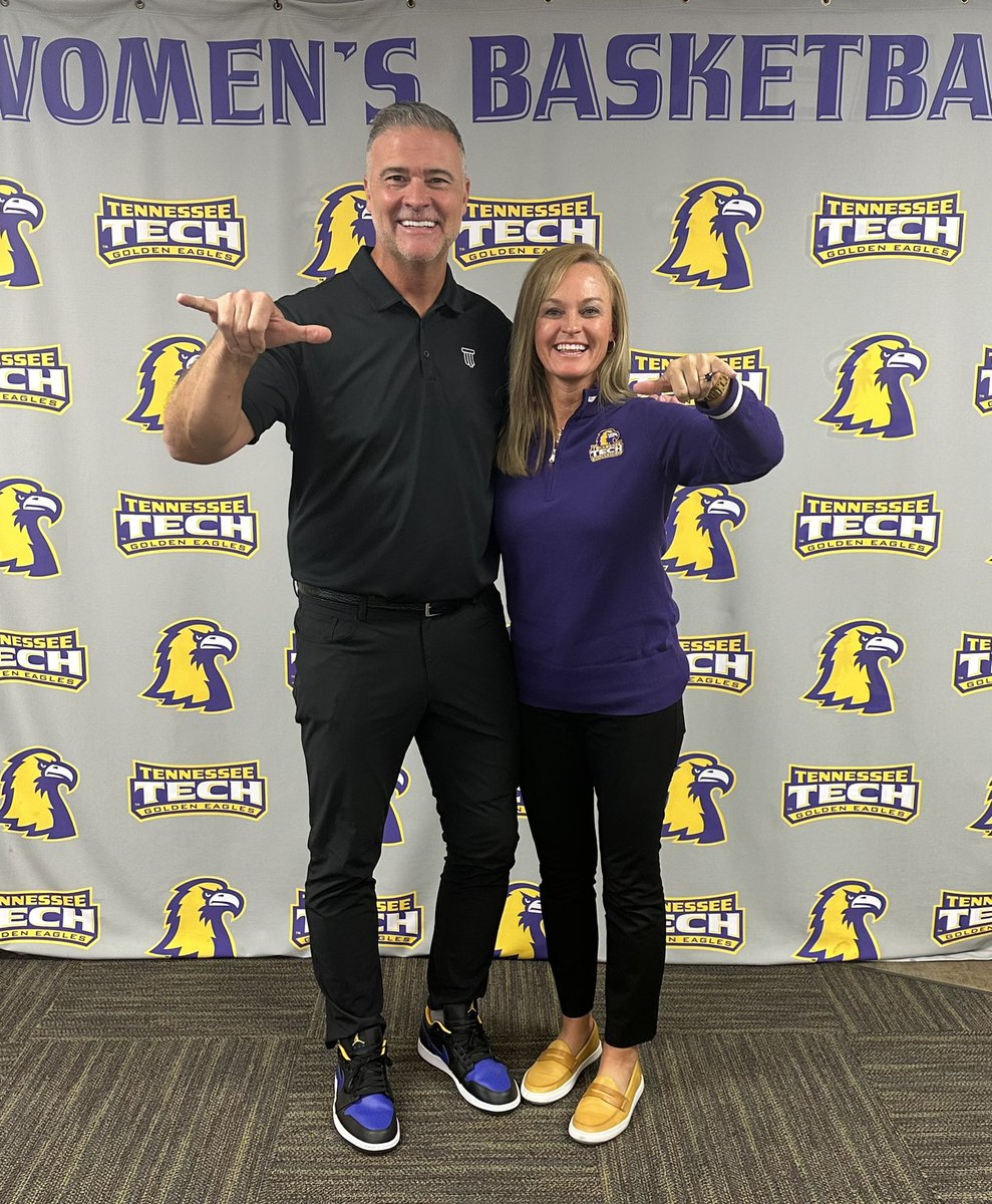Always special to have Championship Coaches/People spend time w/ <a href="/ttuwbb/">Tennessee Tech Women’s Basketball</a>..but even more special when you have called them a Friend for 30+ years… Thank you Coach Mitchell for making us better today.. Just 2 small town kids from Louisville, Ms @coachmitchell333 <a href="/thewinningtools/">Winning Tools</a>