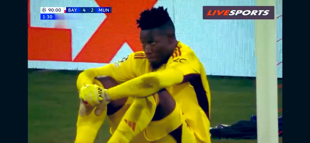 Onana reconsidering life choices