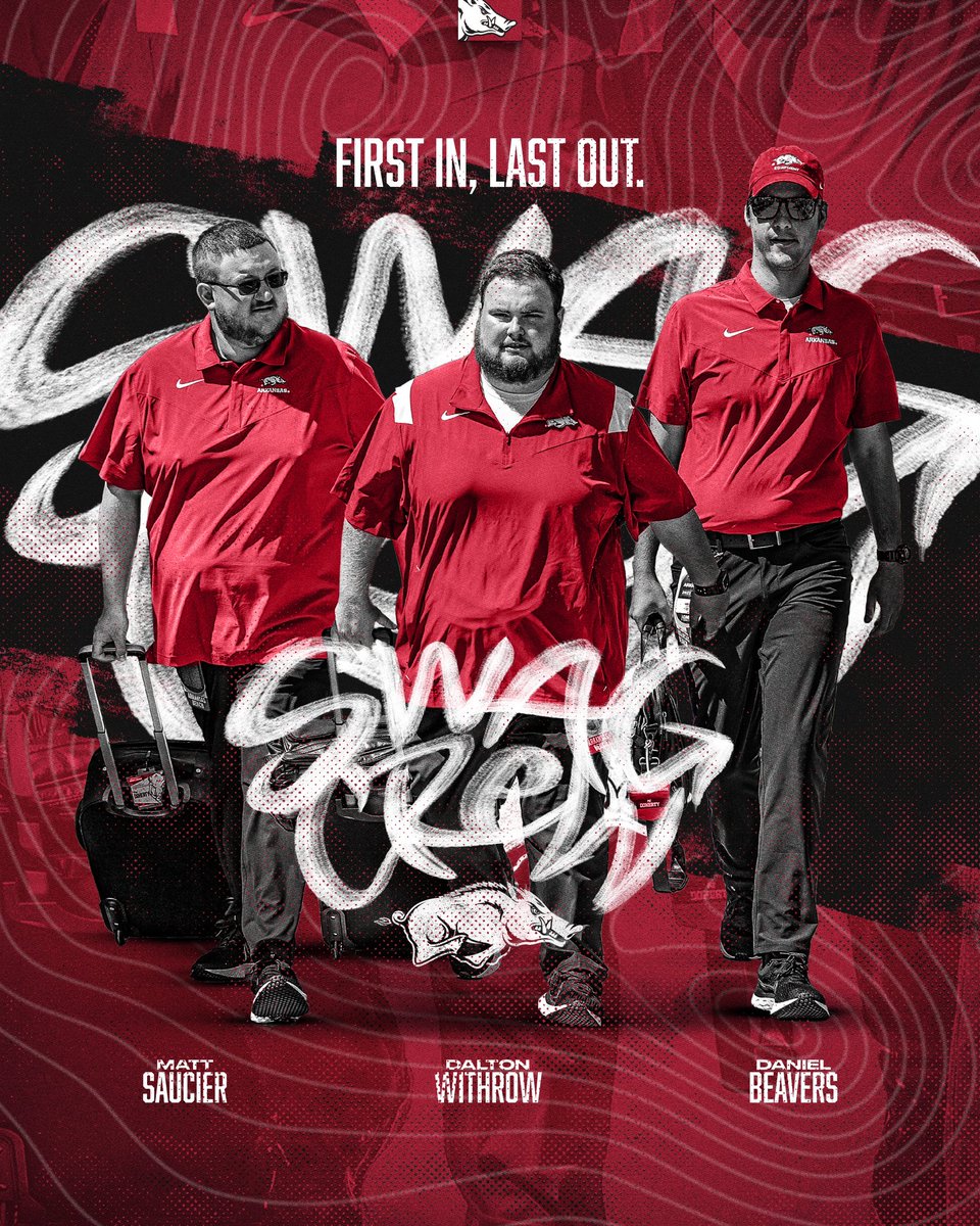 Happy Equipment Manager Appreciation Week to the best equipment staff in the game <a href="/RazorbackEquip/">Arkansas Equipment</a> #EQWeek2023