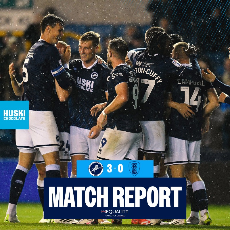 MillwallFC's tweet photo. 😎 Wednesday winning!

#Millwall