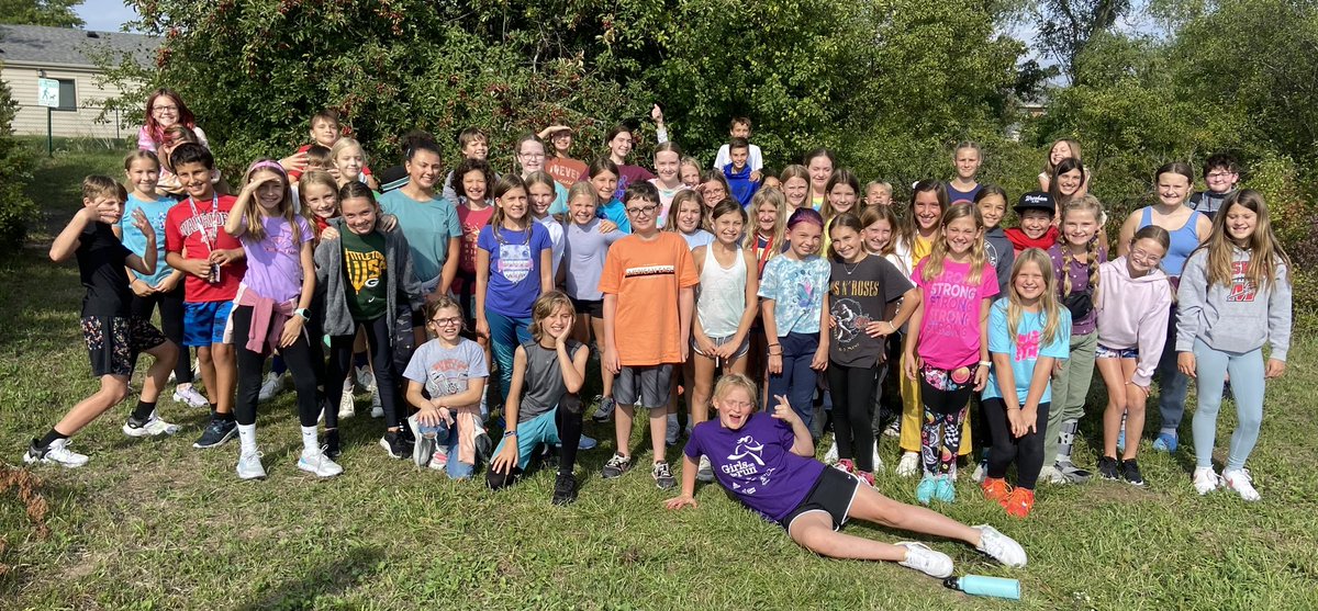 Our amazing Generations Club of students who partner wirh Tudor Oaks residents to build community connections #mlmuskypride