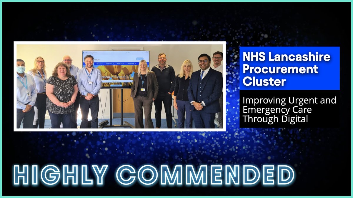 Our judges have awarded a high commendation to NHS Lancashire Procurement Cluster in the #CIPSAwards Best Practice in Supply Chain Integration category - Congratulations! <a href="/cipsnews/">CIPSnews</a>