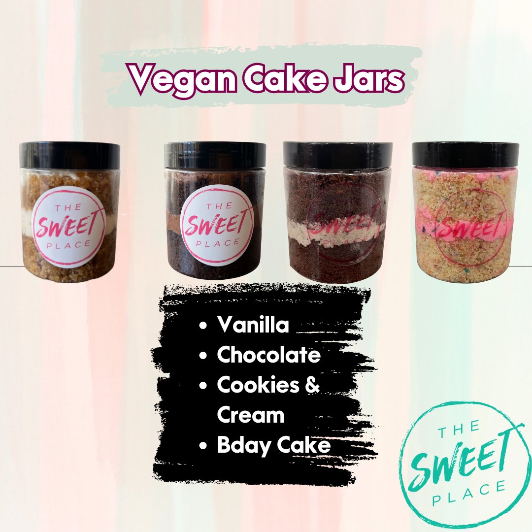 Vegan Cake jars are back in stock!
Grab your favorite flavor and indulge! 🌱🍰

#vegan #cincinnati