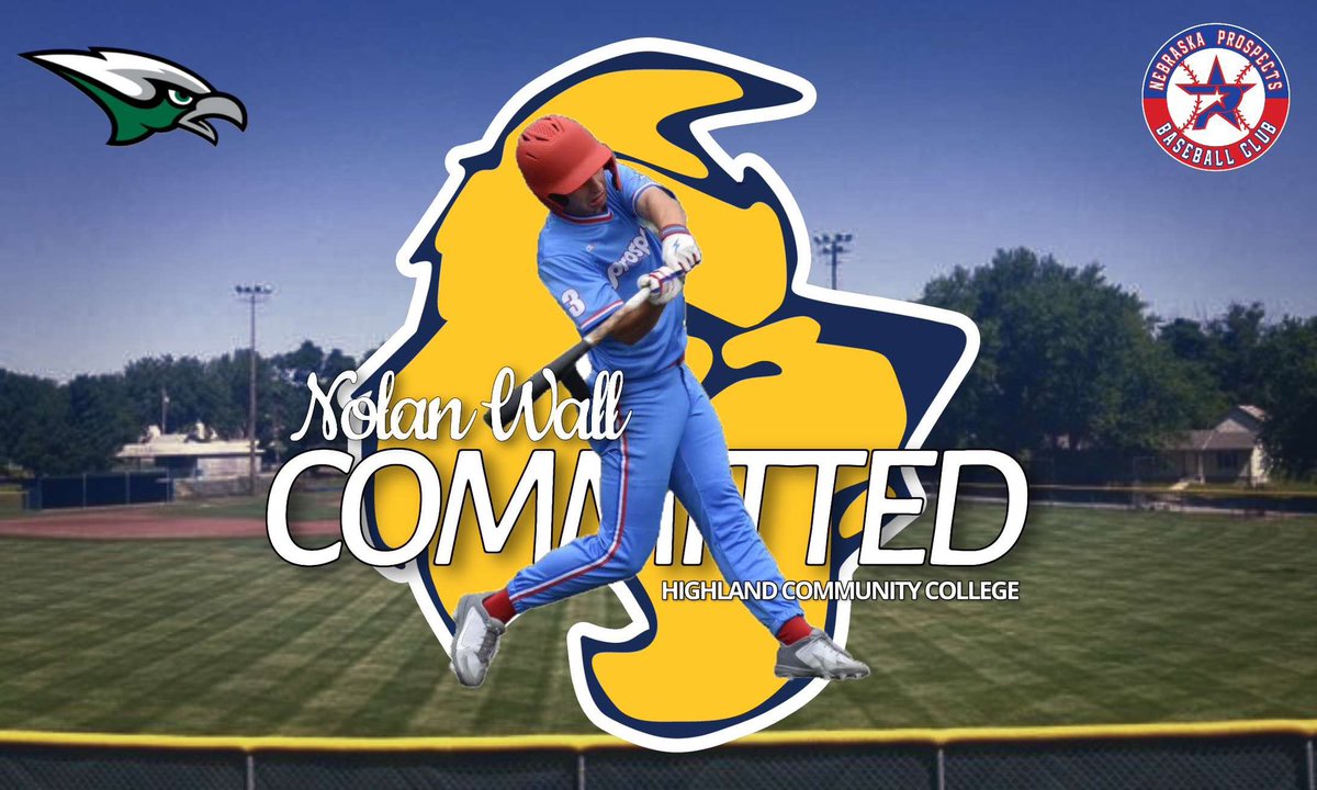 Nolan Wall (@nolanwall13) on Twitter photo I am excited to announce my commitment to Highland Community College to further my academic and athletic career. I would like to thank God, my family, coaches, and teammates who have helped me along my journey.
#goscotties <a href="/HCCscottieBSB/">Scottie Baseball</a> <a href="/Prospects_NE/">Nebraska Prospects Baseball Club</a> <a href="/BaseballSkutt/">Skutt Catholic SkyHawk Baseball</a> I am excited to announce my commitment to Highland Community College to further my academic and athletic career. I would like to thank God, my family, coaches, and teammates who have helped me along my journey.
#goscotties <a href="/HCCscottieBSB/">Scottie Baseball</a> <a href="/Prospects_NE/">Nebraska Prospects Baseball Club</a> <a href="/BaseballSkutt/">Skutt Catholic SkyHawk Baseball</a>