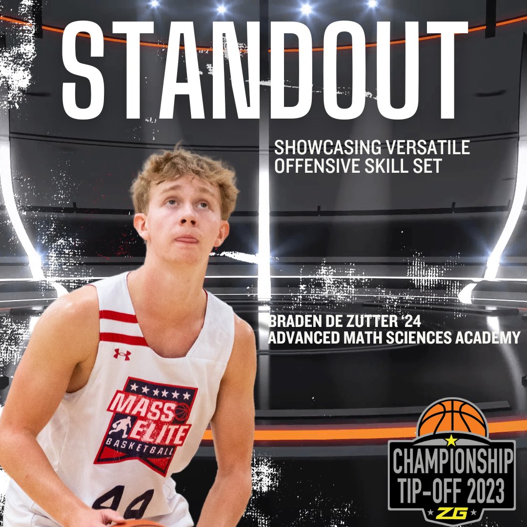 2024’s Braden De Zutter (<a href="/bradendezutter/">Braden De Zutter</a>) from Advanced Math and Sciences Academy showed off his scoring ability last weekend <a href="/ZeroGravityBB/">Zero Gravity Basketball</a> #FallTipOff. Braden among most consistent scorers throughout the weekend