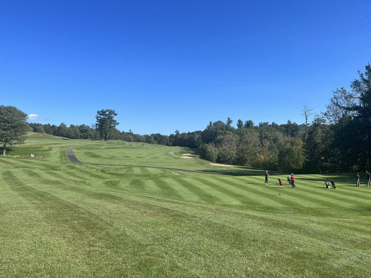 Beautiful day for golf.  Shout out to the Marrone Family for hosting all the Middle School, JV, and Varsity home matches.  Kettle Brook and Wachusett are two of the top public courses in the state. <a href="/KettleBrookGC/">Kettle Brook GC</a> <a href="/WachusettCC/">Wachusett CC</a> <a href="/SJHS_PioneersAD/">Saint John's HS Athletics</a> <a href="/SJHS_HM/">Alex Zequeira</a> <a href="/SJShrewsbury/">Saint John's</a>