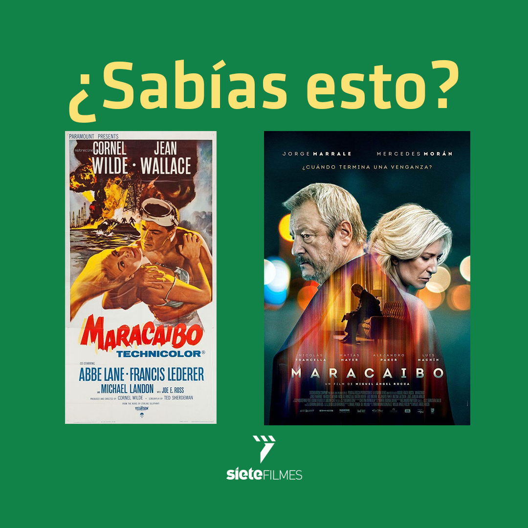 SieteFilmes's tweet photo. ¿Sabías que existen dos películas extranjeras que se llaman "Maracaibo"? 
Conócelas aquí 👇 https://t.co/73xLgxBO63