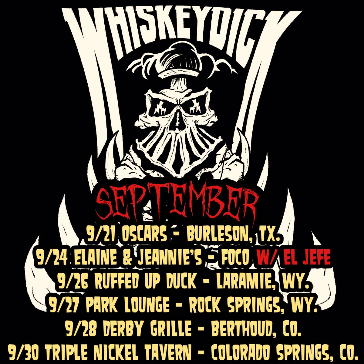 Here’s what we’re doing for the rest of September! C’mon out and join us!