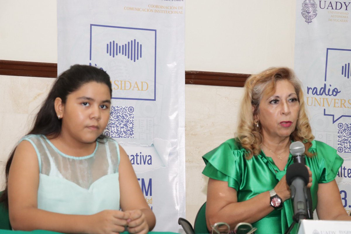 UADYoficial's tweet photo. En rueda de prensa se dieron a conocer los detalles de las celebraciones por el aniversario de los programas “El Universo de los niños” y “Radiacción”, que se transmiten a través de las frecuencias de Radio Universidad. https://t.co/FdaH8qJzGh