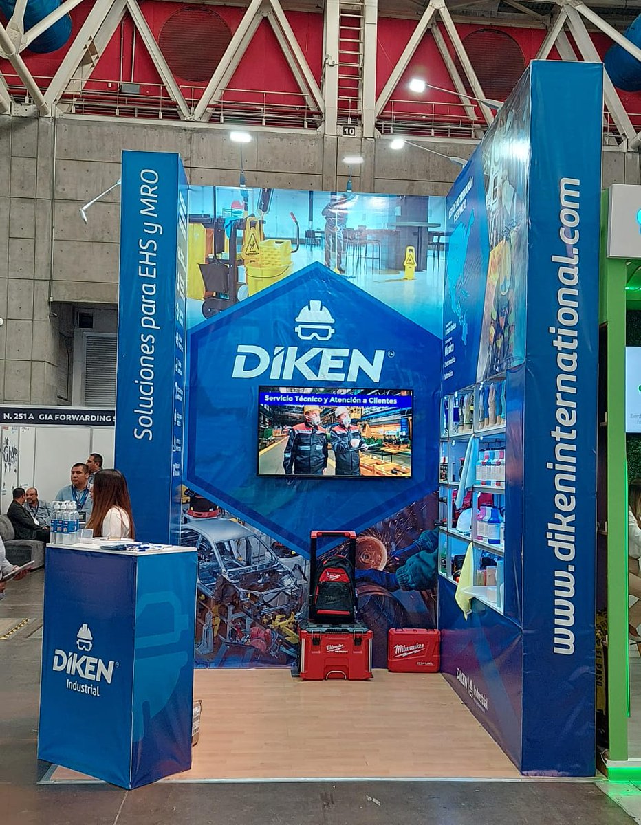 Dikenint's tweet photo. Diken presente en el Foro de Foro de Proveeduría Automotriz en León Guanajuato.

¡Visítanos en el stand 257!
Somos lideres en soluciones para #EHS y #MRO.
#HigieneySeguridad #estrategia #venta #Industrial #automotriz https://t.co/xMlXLcZcn5