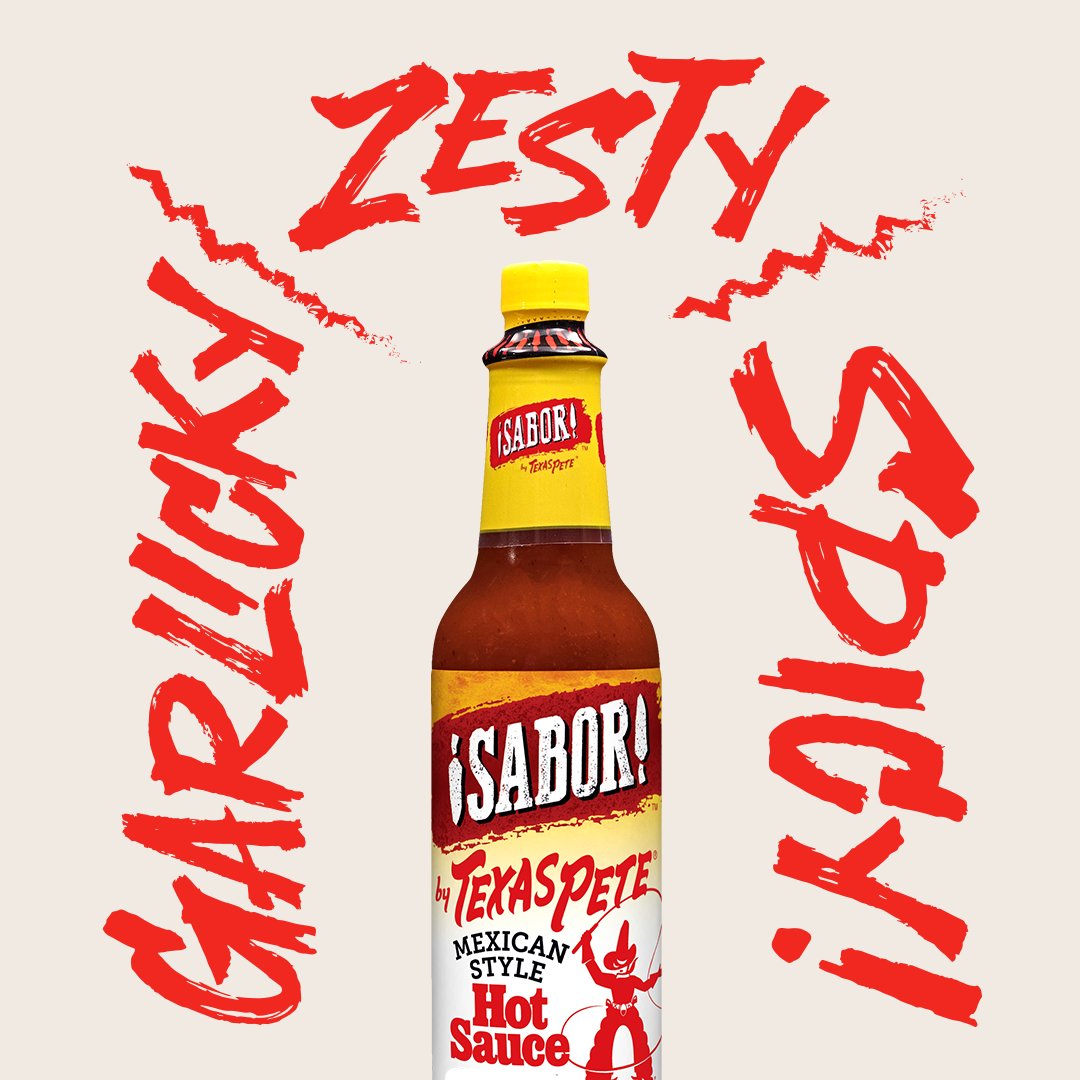 Give your savory faves that spicy 💥ZING💥 they might be missing with our Texas Pete Mexican Style Hot Sauce!

Purchase at a store near you or shop online at the 🔗