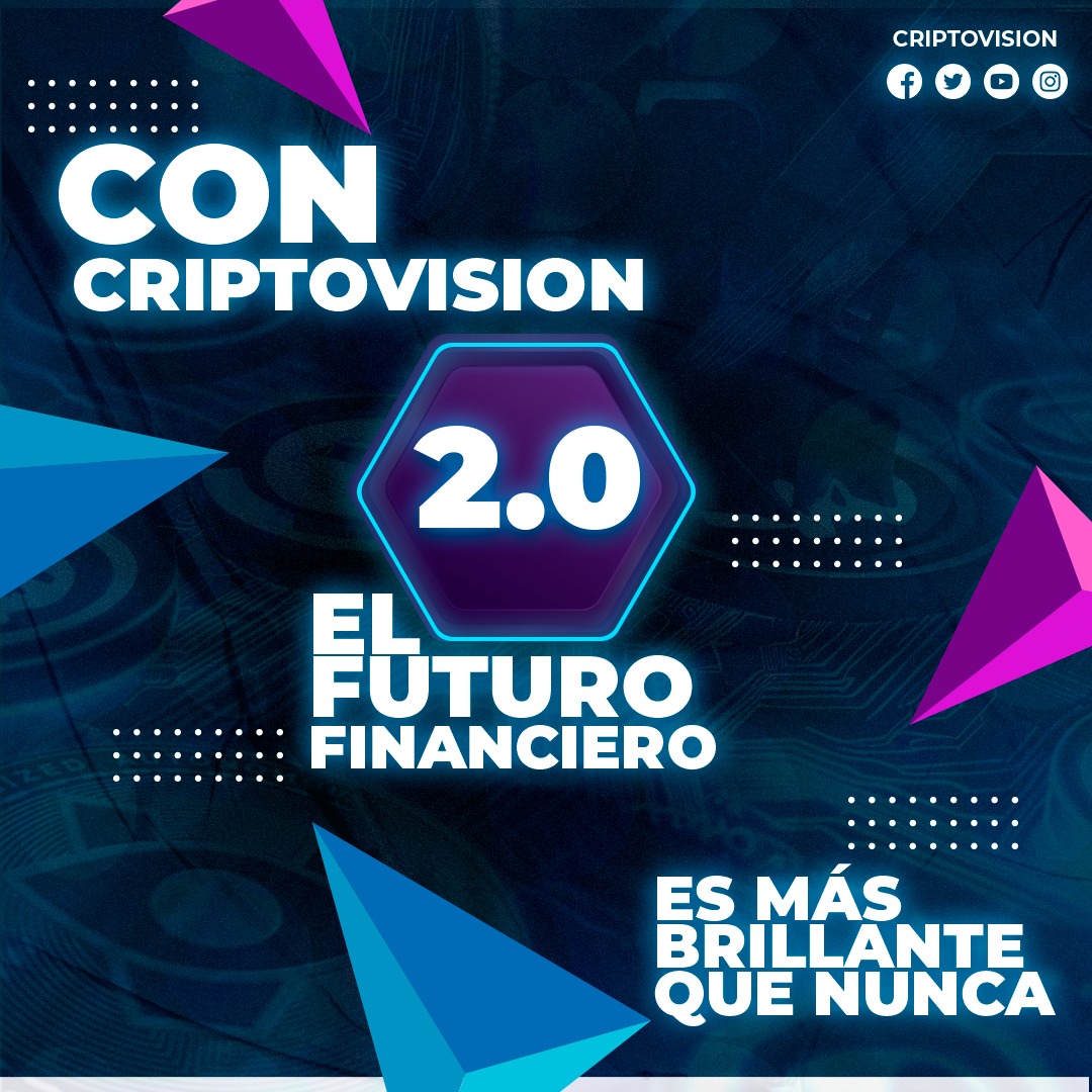 CRIPTOVISION1's tweet image. ¿Listo para el futuro de las criptomonedas? CRIPTOVISION 2.0 es tu puerta de entrada. Invierte de forma segura y avanzada en el mundo digital con el respaldo de un equipo de profesionales. ¡No esperes más, únete a CRIPTOVISION 2.0 hoy! #CriptoInversión #FuturoDigital”