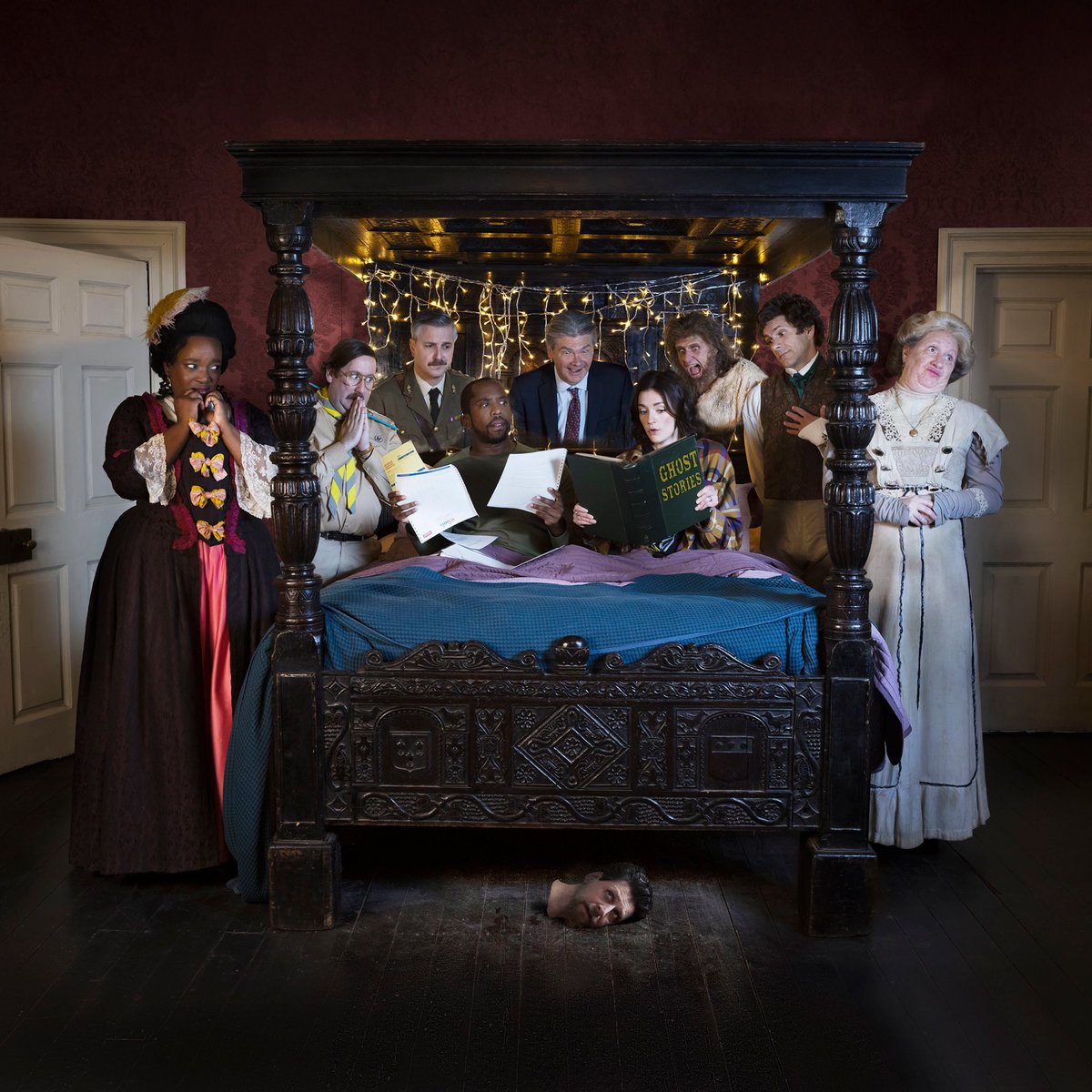 IdiotsAssembled's tweet photo. 🎶 Every day, it’s a-getting closer 🎶 

#BBCGhosts #GoodbyeGhosts https://t.co/3osxGnrQEx