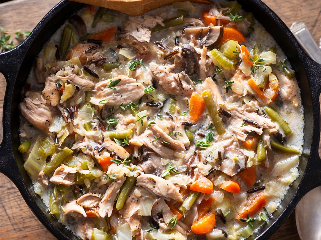 GrainworksInc's tweet photo. Soup season is officially here and Chicken &amp; Wild Rice is always a hearty fan-favourite. Use lots of vegetables, a creamy broth and your favourite spices - but we've got your wild rice covered! 

Shop our Organic Wild Rice here: https://t.co/iuTiuchtpE

#Grainworks #WildRice https://t.co/UP1RbxFQdu