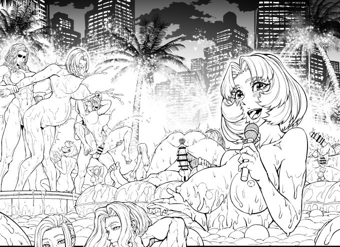 まだまだ暑いですが、ザーメンナイトプールは人肌の温度なので夜が少し涼しい季節がオススメです。 