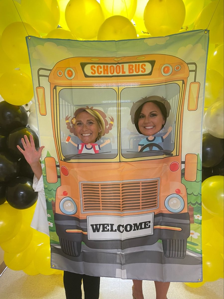 DillardLayne's tweet photo. The OSI bus was rollin' in Region 6 today! While @LeighTwigg was training brand new teachers @jsuinservice, I was working with the Math teachers and IPs @ccboe_news. I just realized that I'm driving this bus! 👀 Leigh, no arms hanging out of windows or doors!! #LearninglsFun https://t.co/8QC0rJnl9I