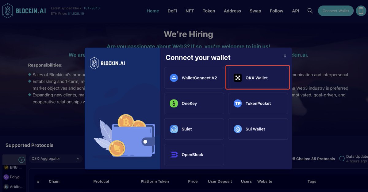 Blockin_ai's tweet photo. 📢 Exciting News! 🎉

We are thrilled to announce that https://t.co/ZmER70z4gd has officially integrated @okxweb3  Wallet into our platform, bringing you enhanced functionality and seamless access to the world of decentralized finance! 🚀 https://t.co/9FZkLyZpYX