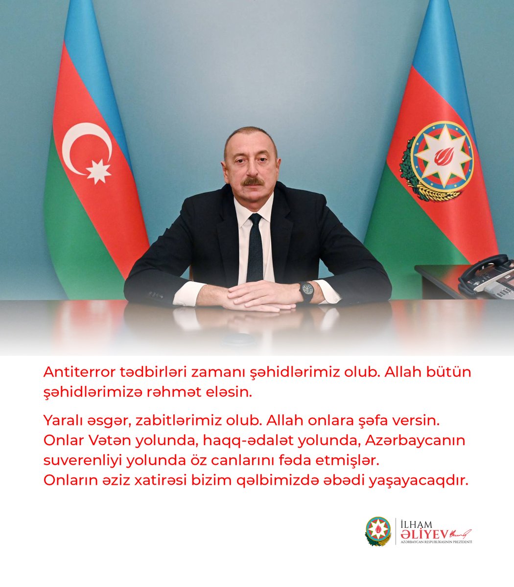 İlham Əliyev (@azpresident) on Twitter photo 
