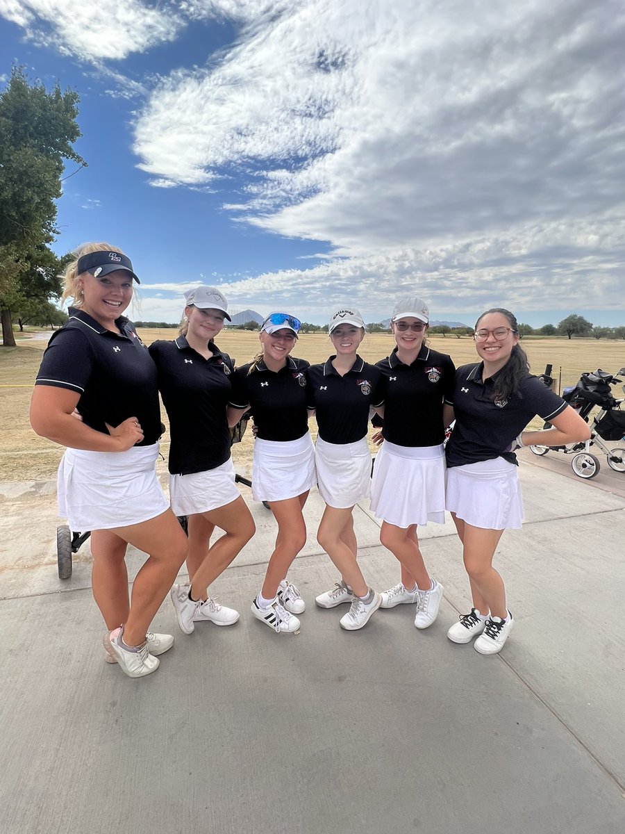 A perfect day for golf! Ready to play 9 <a href="/TalkingStickAZ/">TalkingStickResort</a>