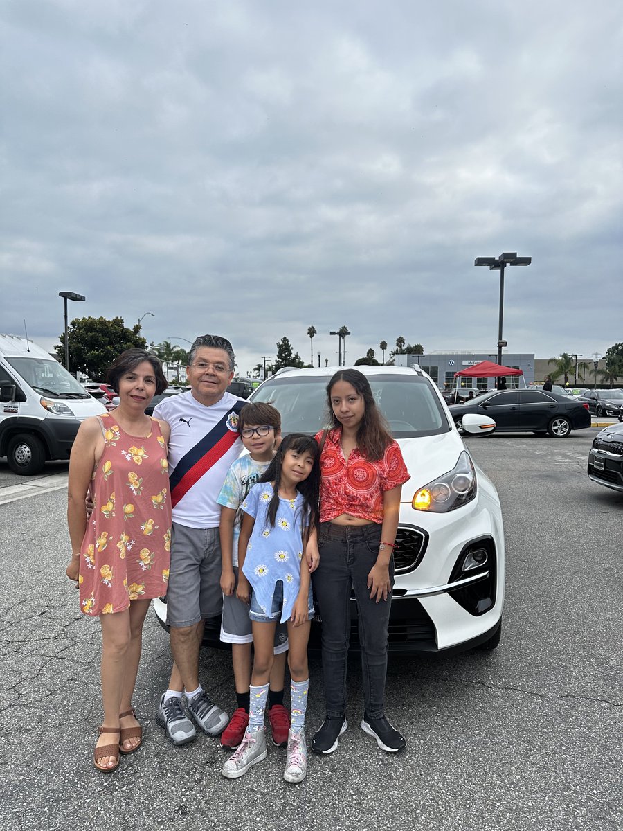 Congratulations to Fernando Torres! 🤩 He purchased a 2021 Kia Sportage EX from Marco! We have a huge selection of pre-owned vehicles. Check them out at KiaCerritos.com