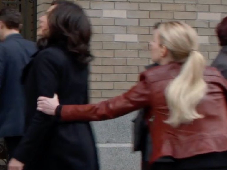 emma swan, the only person allowed to get away with "regina, wait" time and time again.