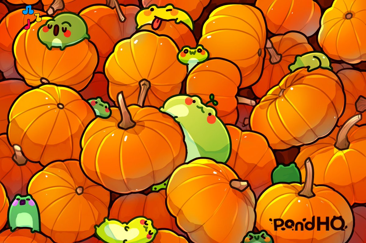 PUMPKIN PARTY!! 🎃 🐸