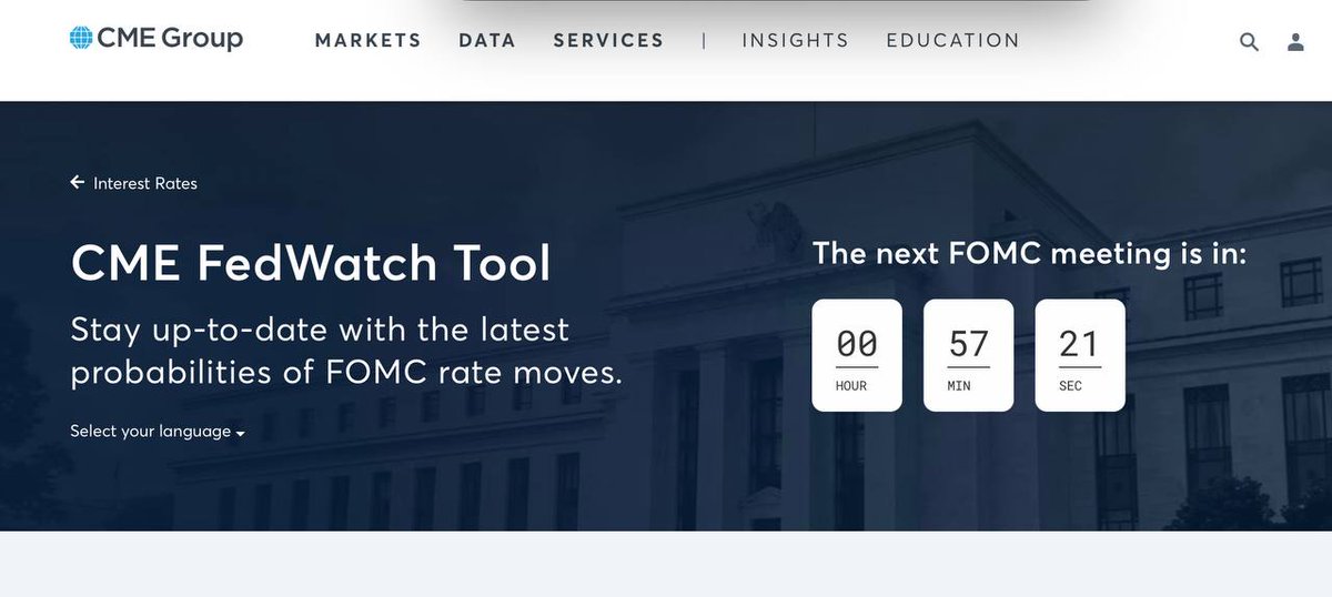 trader9423's tweet photo. 📊 FOMC meeting is in next 1 hour 👀👀 #Fomc #crypto #cryptoneww https://t.co/3TQ7BnRYPc