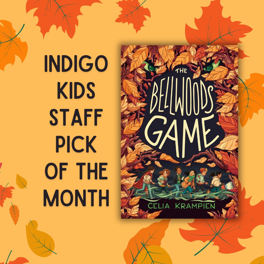 Excited to share that THE BELLWOODS GAME is an <a href="/chaptersindigo/">Indigo</a> Kids Staff Pick of the Month!
🎃✨🍂🧡🖤👻
@simonkids