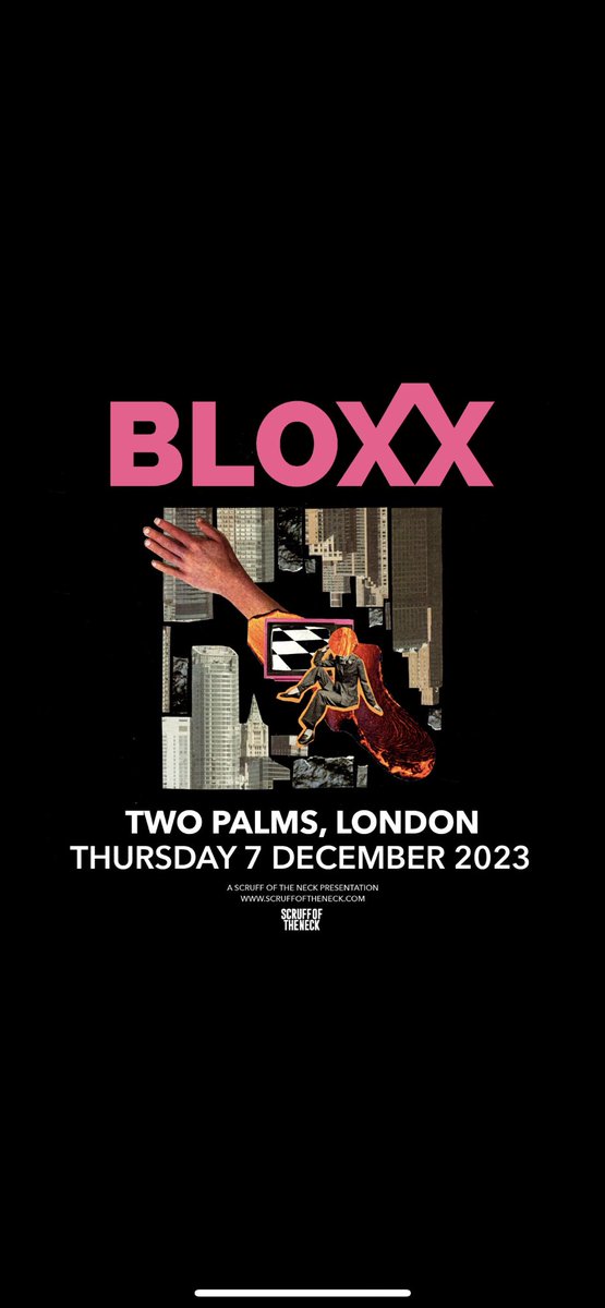 bloxxband's tweet photo. Hello London… we’re back for you. Get your tickets now https://t.co/hZKisIQ2Rb https://t.co/h3hkx3j6vX