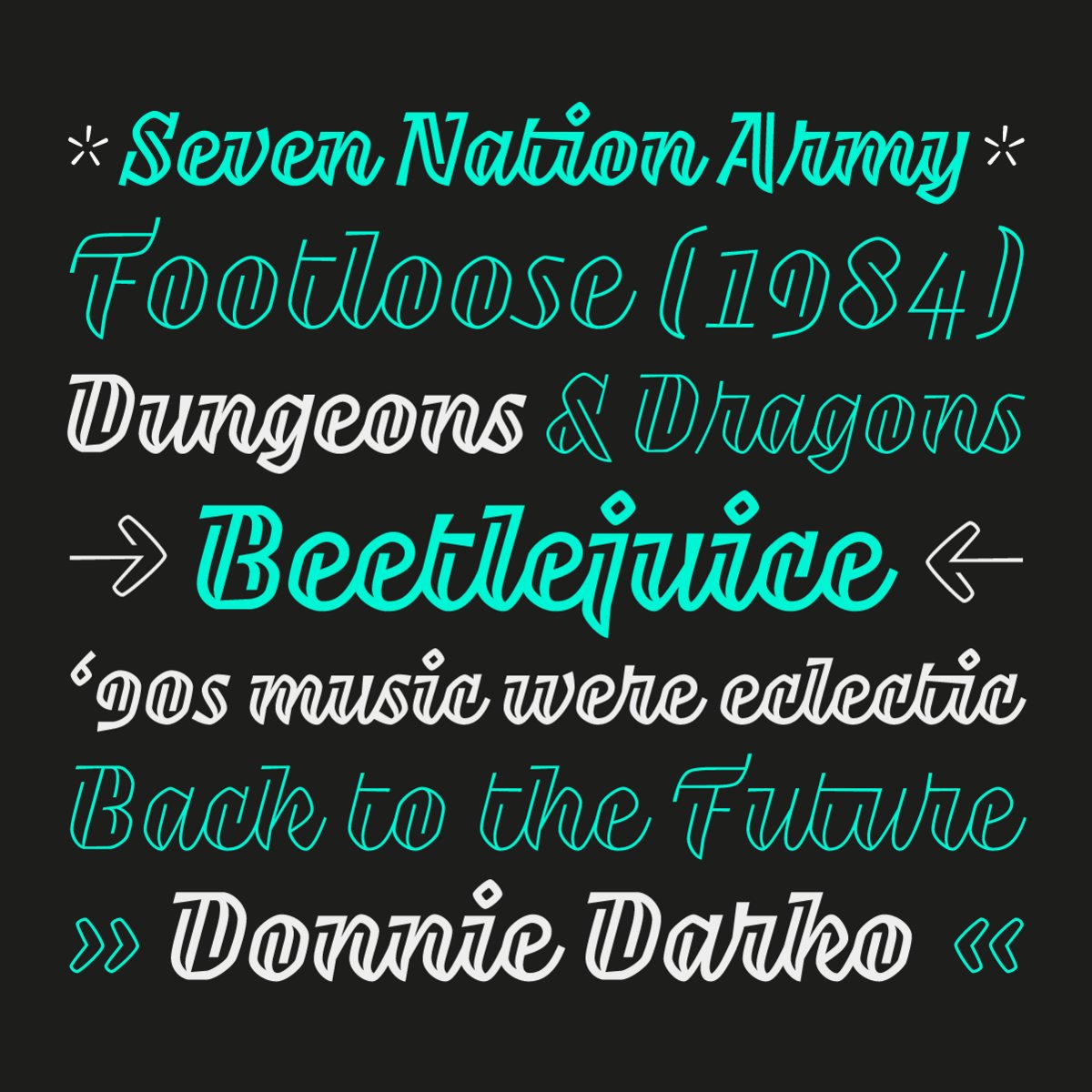 Future Fonts (@futurefonts) on Twitter photo ✨UPDATE✨ Brigada v0.2, by <a href="/sumotype/">sumotype_foundry</a>. This version adds a Thin weight to the twisty curvy monolinear script. Up next more weights, and maybe eventually a variable font! futurefonts.xyz/sumotype/briga… ✨UPDATE✨ Brigada v0.2, by <a href="/sumotype/">sumotype_foundry</a>. This version adds a Thin weight to the twisty curvy monolinear script. Up next more weights, and maybe eventually a variable font! futurefonts.xyz/sumotype/briga…