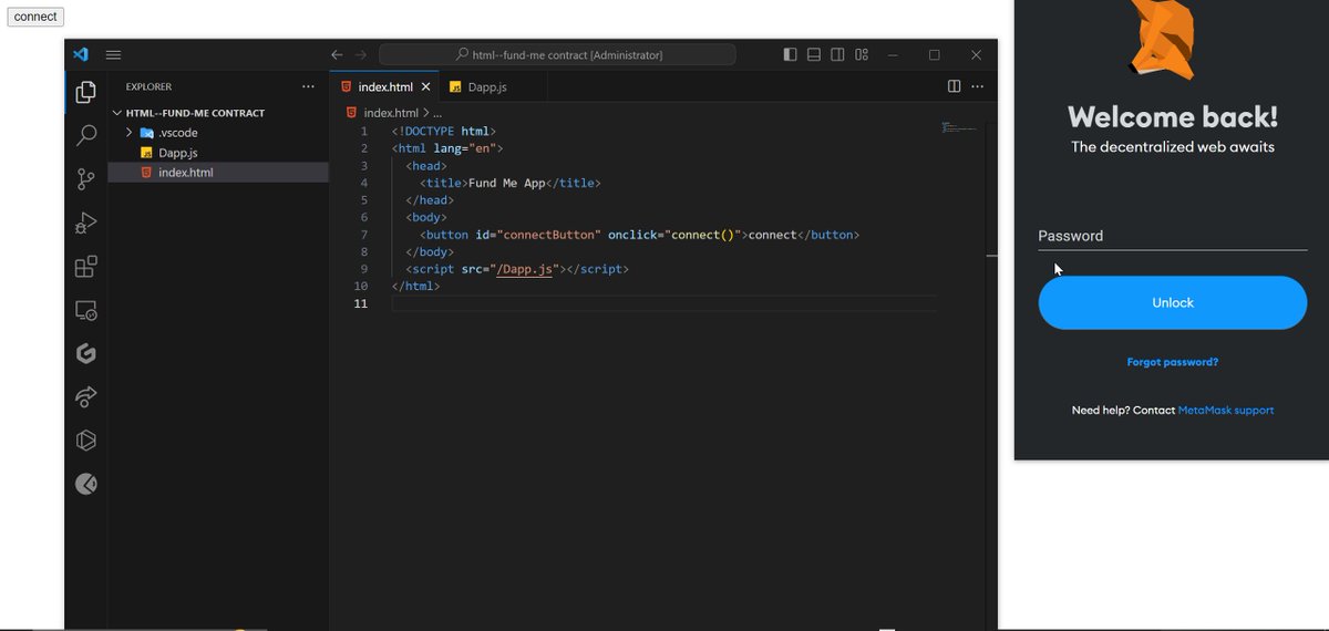 Sabercodes123's tweet image. Day 20 & 21 : Delved into the world of ethers.js, signing and sending transactions., explored a bit of Hardhat, and kicked off with VS Code and Vanilla JS. The journey's getting intense, and I'm loving every moment of it! #EthersJS #MetaMask #Hardhat #VSCode #Web3 #Blockchain