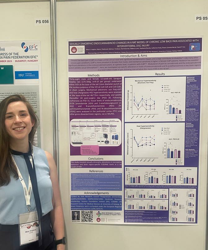 Happy to be back at @EFIC_org in sunny Budapest! #EFIC2023 #cannabinoids #lowbackpain