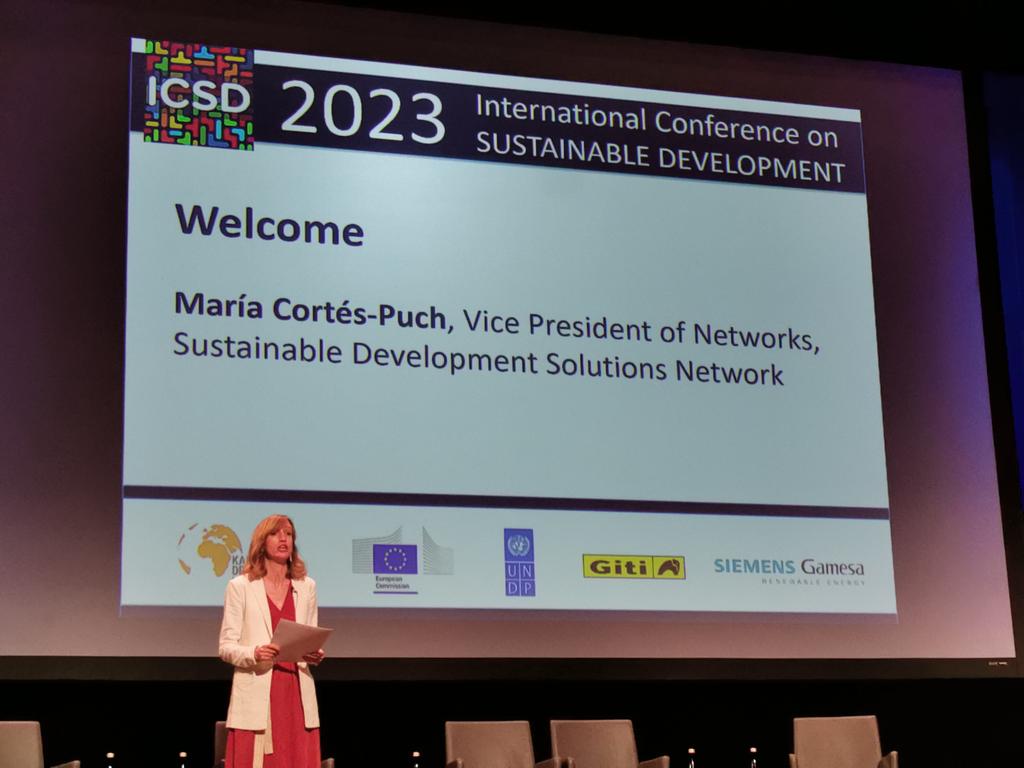 3rd day of #ICSD2023 started with welcome address by VP
@UNSDSN @UnsdsnTurkey