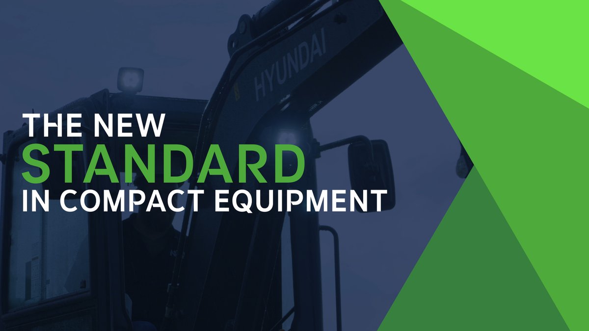hyundaiceusa's tweet photo. https://t.co/fdBsYWqILa 
The New Standard in Compact Excavators is already here. Make Your Move to Hyundai. Demo a new model at #theutilityexpo #hyundaiequipment #compactexcavators https://t.co/pHfsFXbUzy