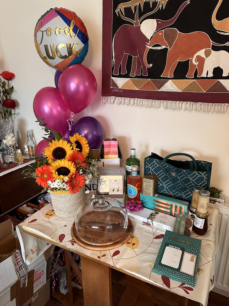 I will miss everyone I have worked with at Bradford . Nearly 15 years in haematology research. Cried so much, and will enjoy all my gifts (no sharing). Thank you all so much